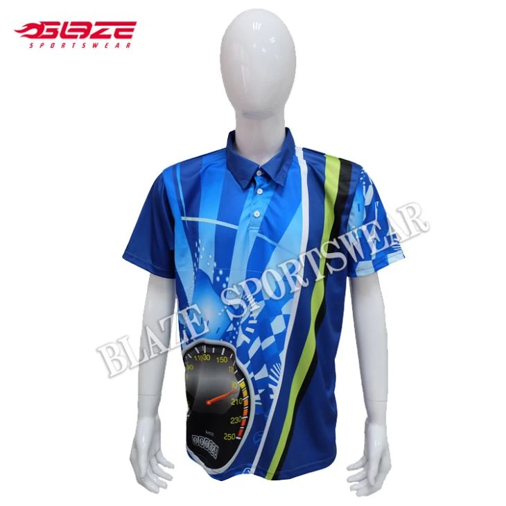 Sublimation Racing Crew Shirts